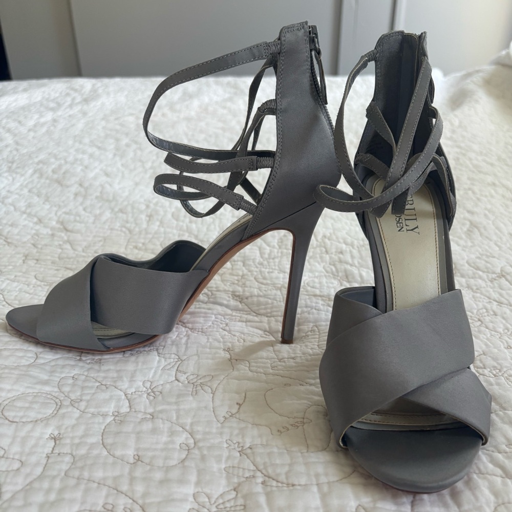Truly Zac Posen Strappy Heels Sz 7.5